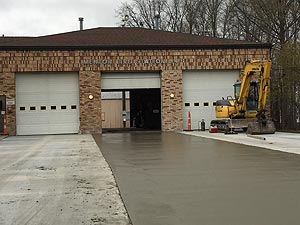 commercial concrete work