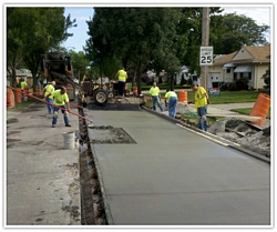 Parking lot concrete contractor Cleveland, Mentor, Solon, South Euclid, Euclid, Wickliffe, Willoughby, Beachwood, Mayfield, Strongsville, Bedford, Lyndhurst, Westlake, Chardon