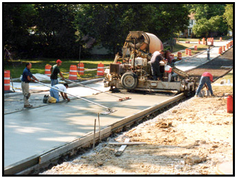 Concrete Driveway Installation in Northeast Ohio by TC Construction