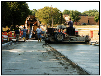 Concrete Patio Installation by TC Construction